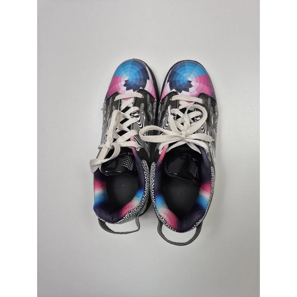 Heelys Voyager X Vapor95 Shoes Mens Size 10 Multicolor Graphic Wheels HES10